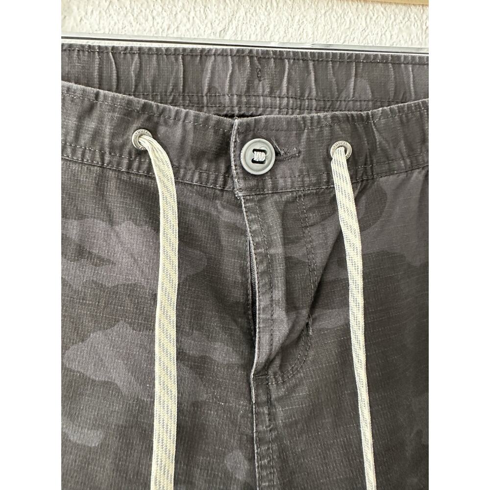 Vuori Ripstop Pants Mens M Climber Camo Jogger TaperedOutdoors Hiking Drawstring - Picture 7 of 16